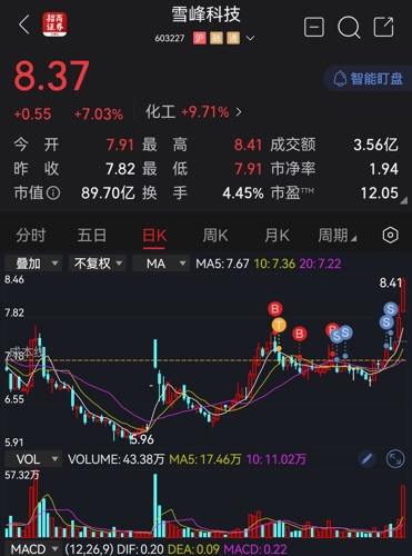 雪峰科技的最新消息｜雪峰科技最新动态揭晓