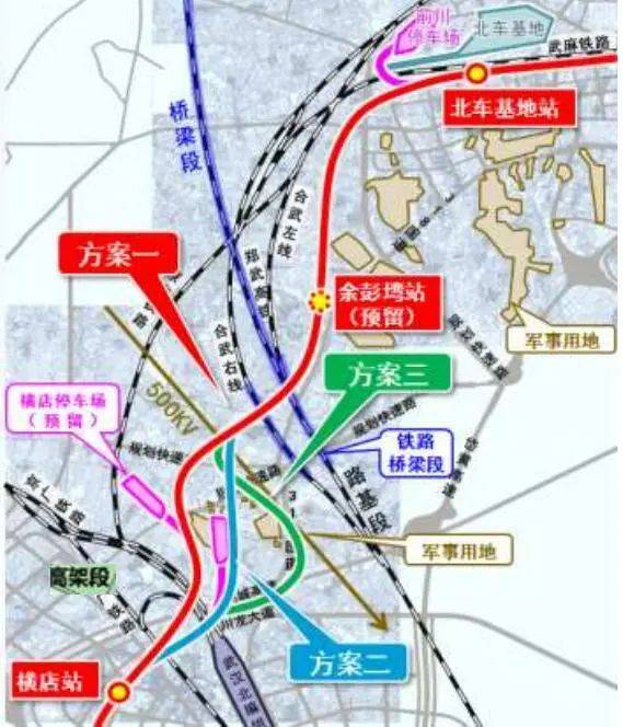 黄陂前川线最新规划图-黄陂前川线路线规划新鲜出炉